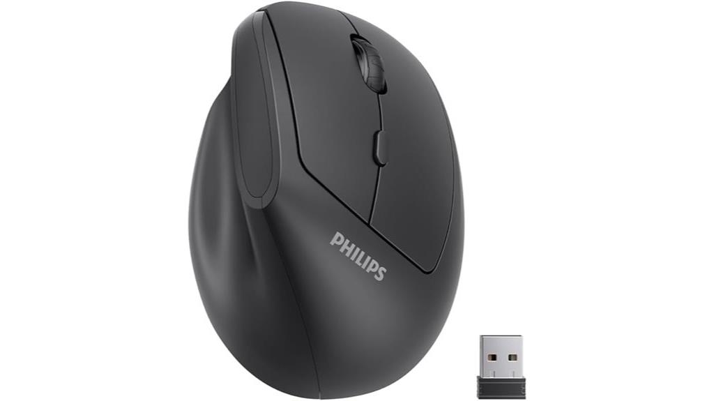 wireless ergonomic adjustable mouse