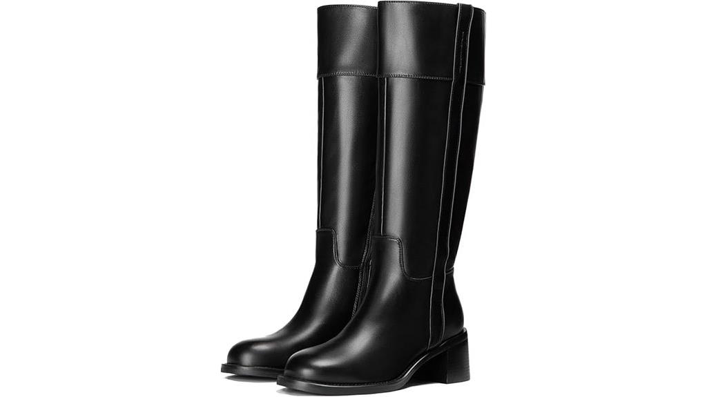 women s chunky heeled boots