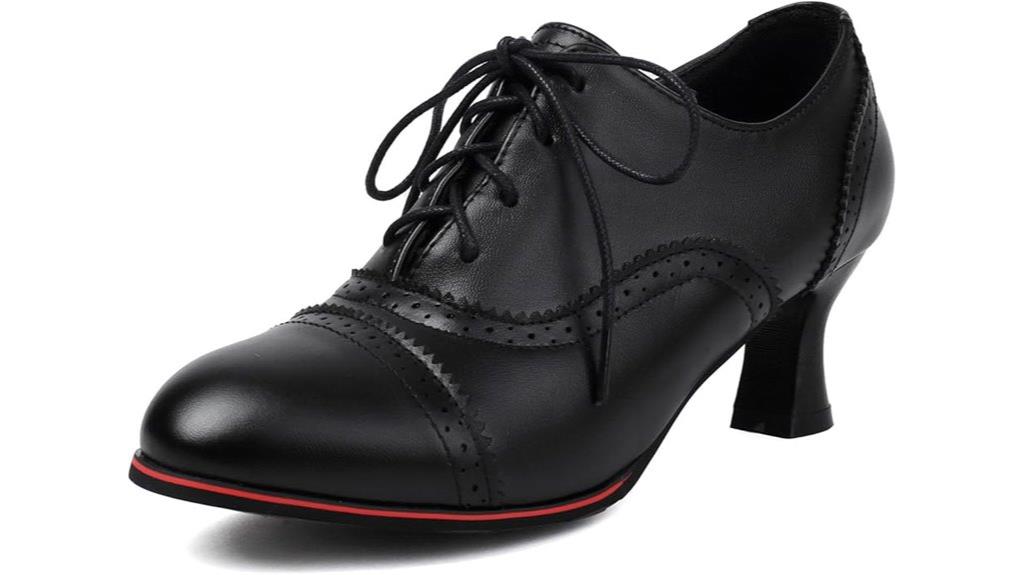 women s kitten heel oxford
