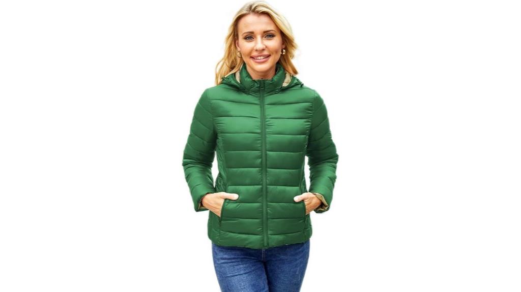 women s lightweight puffer jacket