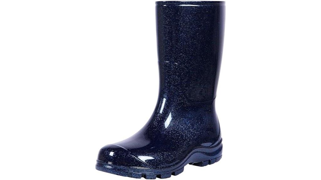 women s mid calf rain boots