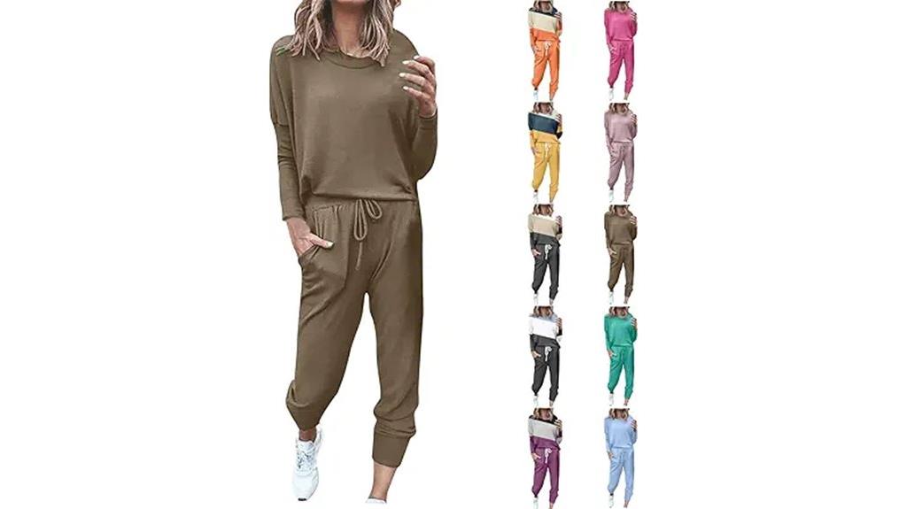women s two piece lounge sweatsuits