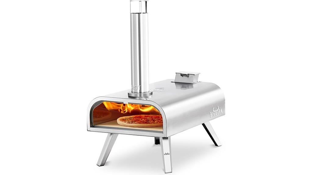 wood fired pizza stone oven