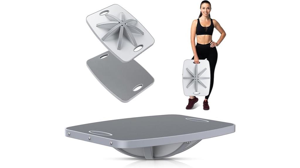 wooden balance board for training