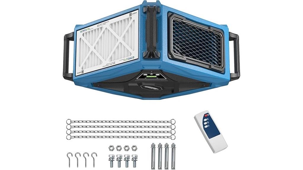 woodworking air filtration system