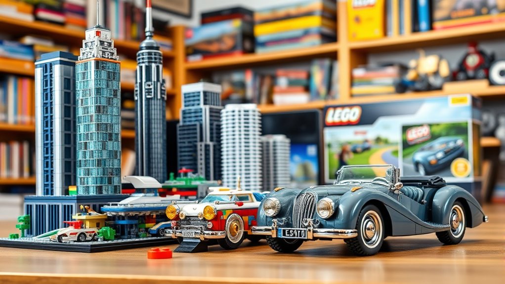 adult lego set selection