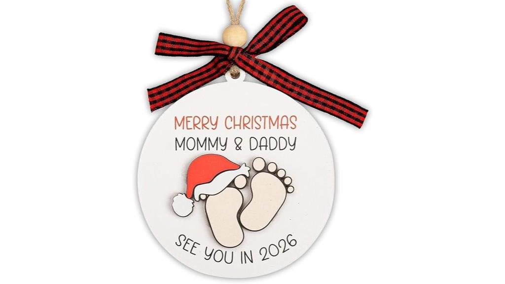 baby arrival 2025 ornament