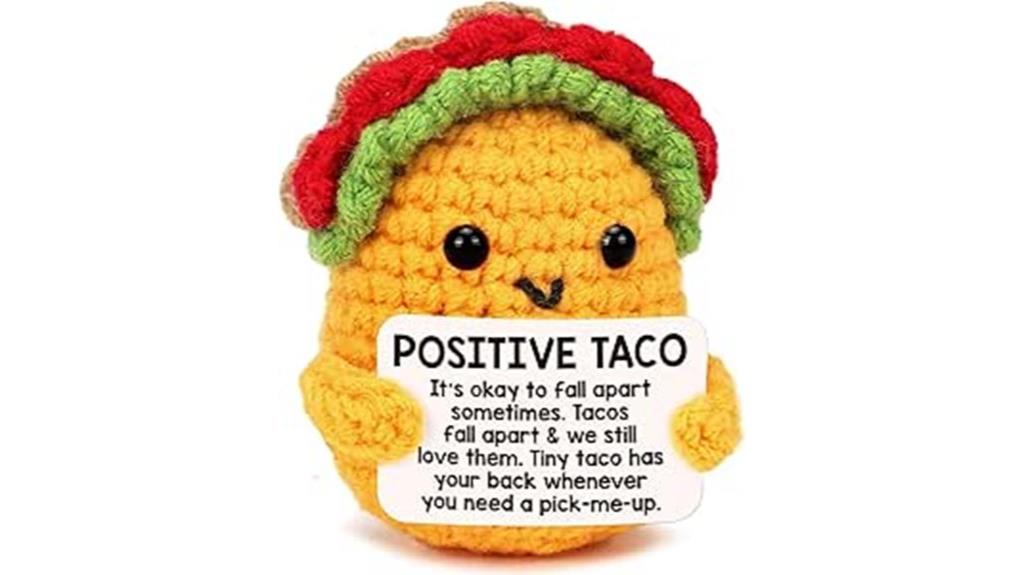 cute taco crochet gifts