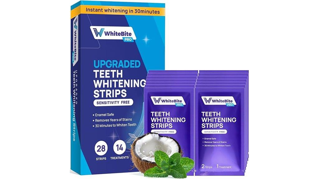 forty eight whitening strips