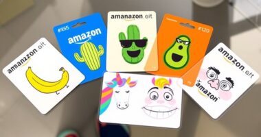 humorous amazon gift cards
