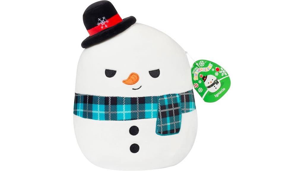 ignacio snowman christmas plush