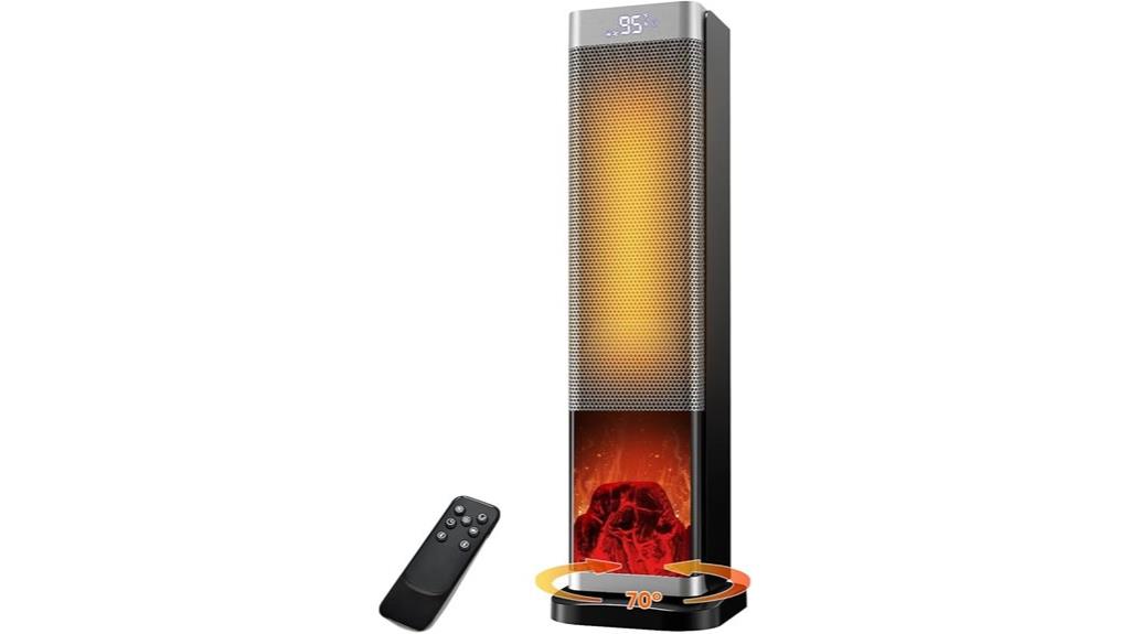 indoor 1500w heater remote