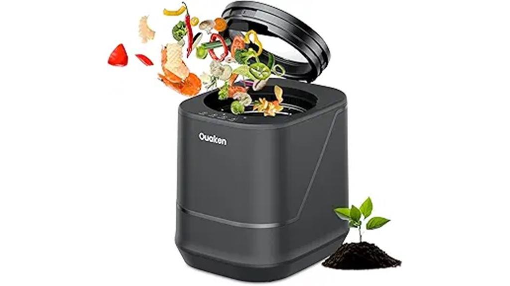 odorless auto clean kitchen composter