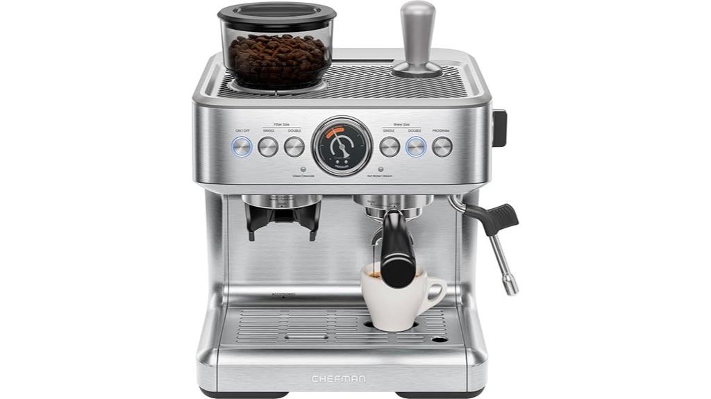 premium 15 bar espresso machine
