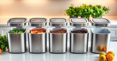 top electric kitchen compost bins