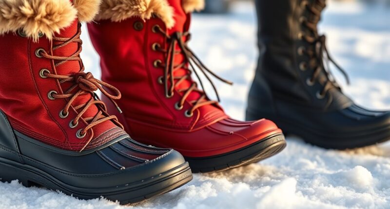 top women s waterproof snow boots