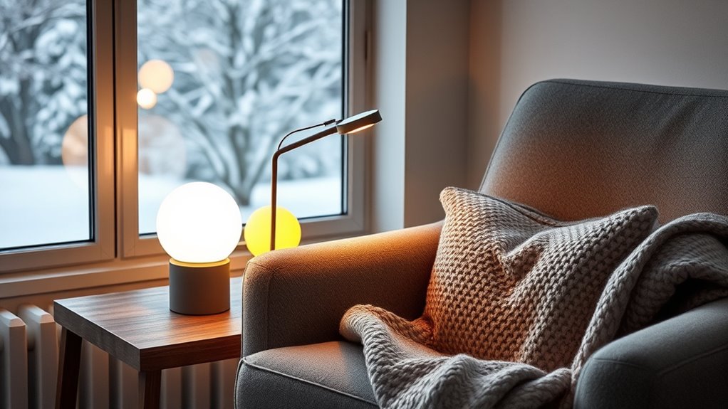 winter mood light therapy