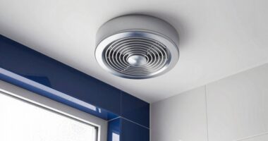 bathroom fan run time