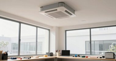 ceiling unit air filtration