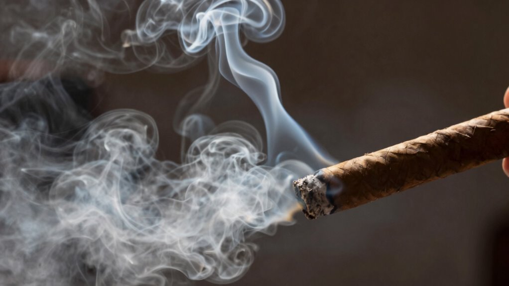 cigar odor persists longer
