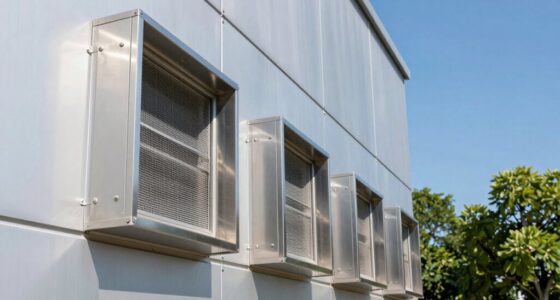 clean outdoor air intake