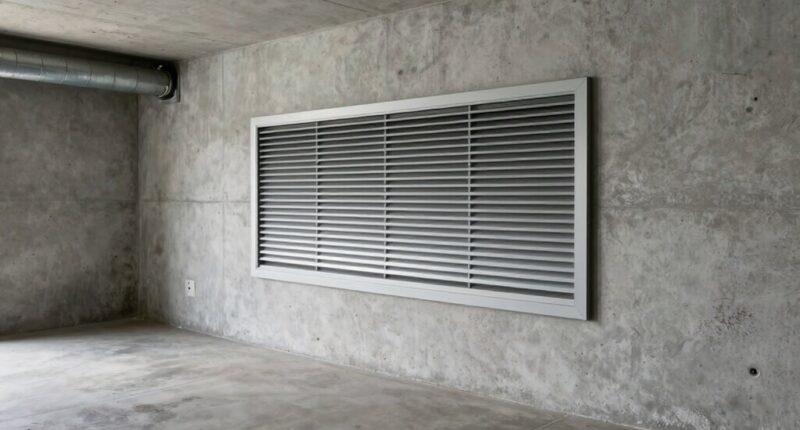 efficient basement ventilation system