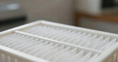 filter appears clean particulate remains