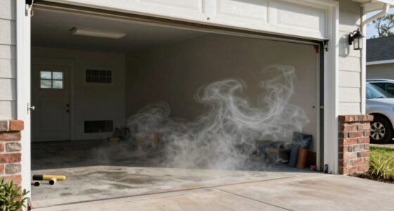 garage door gap leaks