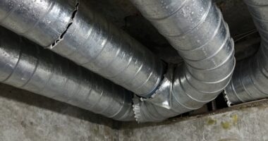 garage smell from leaks