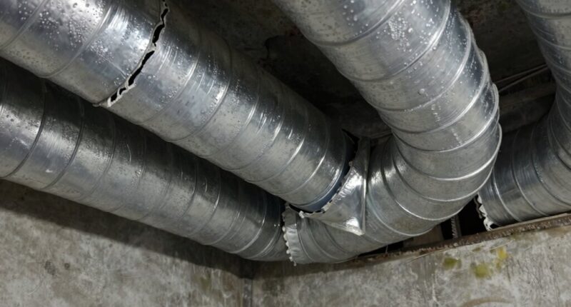 garage smell from leaks