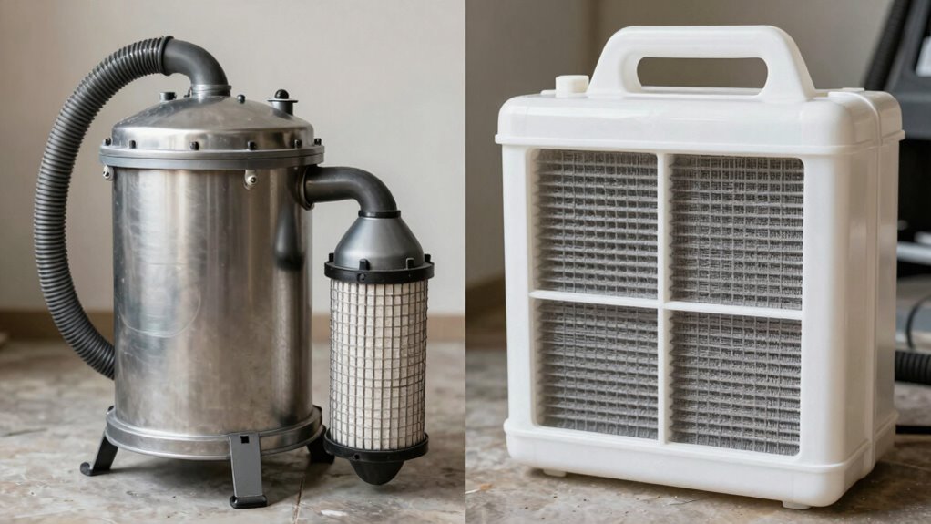 hepa filtration noise setup