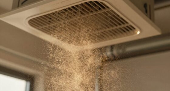 hvac triggers seasonal dust blooms