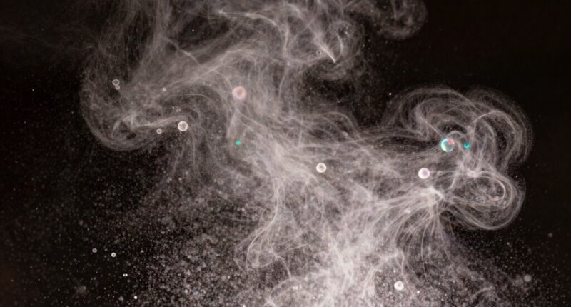 invisible beauty particle suspensions