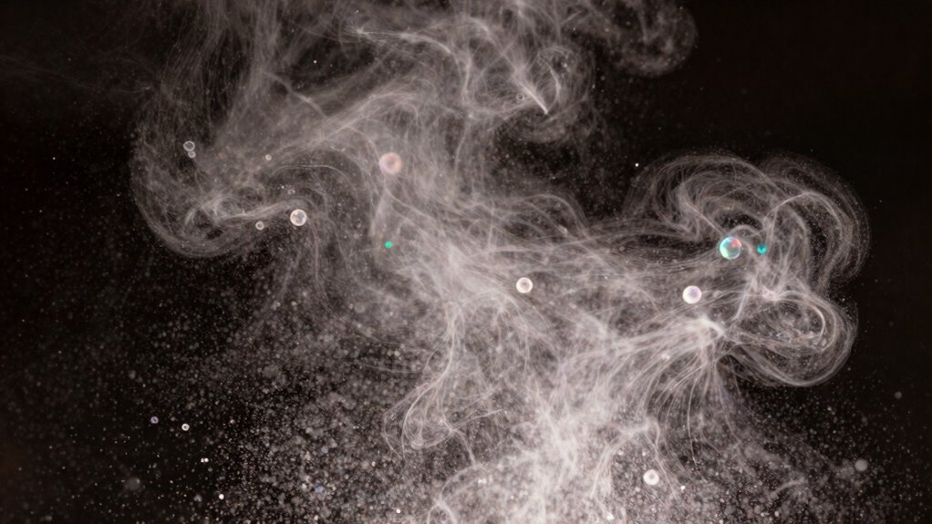 invisible beauty particle suspensions