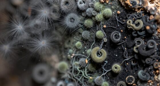 mold spores cause growth