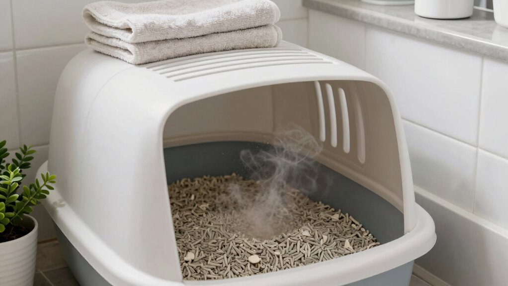 optimal litter odor control