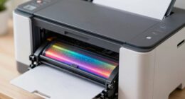 printer toner emission composition