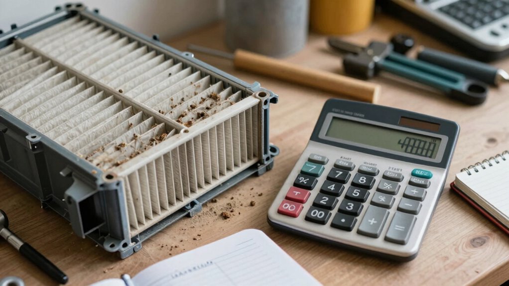 proactive filter maintenance budgeting