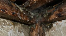 rain triggers crawlspace mold
