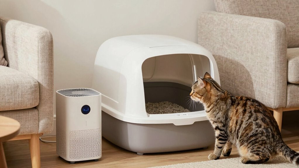 remove litter odor effectively