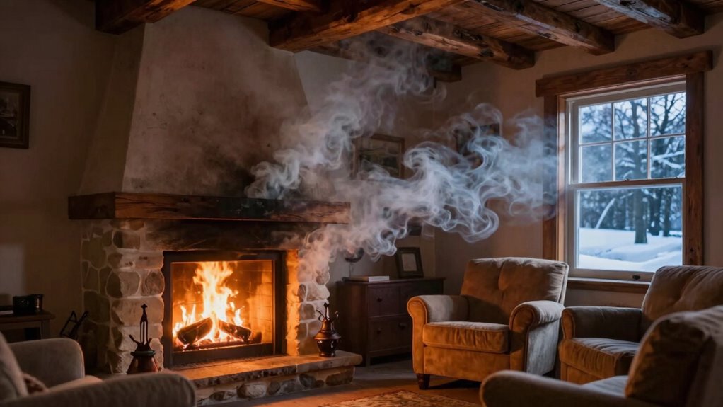 seal fireplace drafts properly