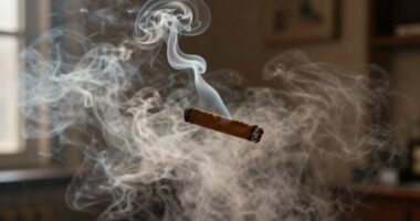 smoke lingering indoors longer