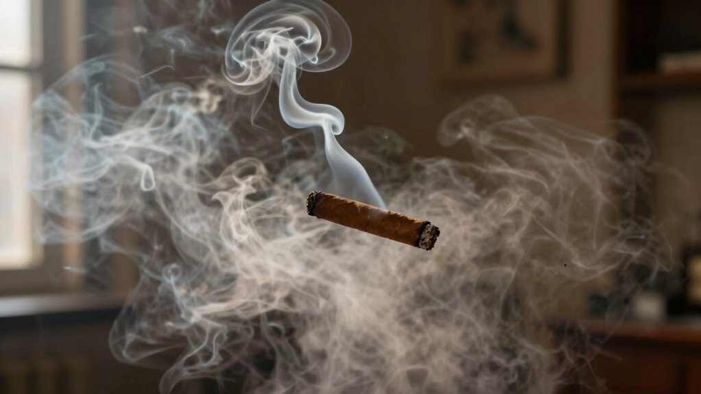 smoke lingering indoors longer