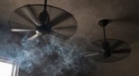 ventilating smoke reinforces odor
