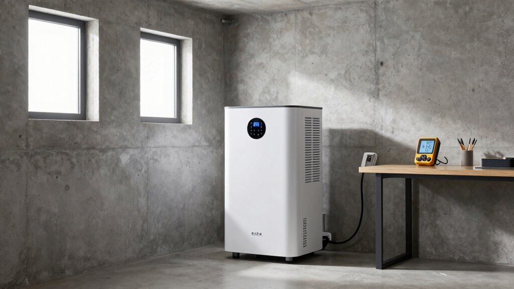 basement dehumidifier selection criteria
