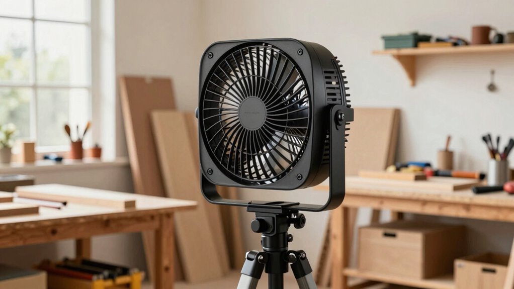 choose appropriate workshop fan