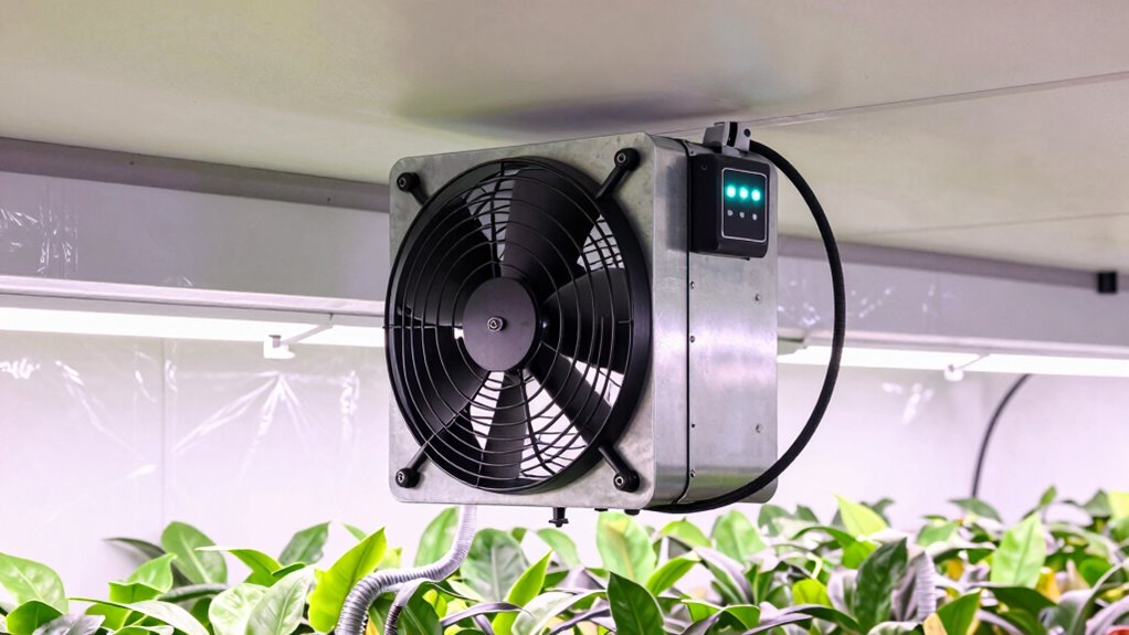 choosing optimal grow room fan