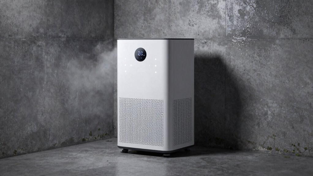 dehumidifier features for basements