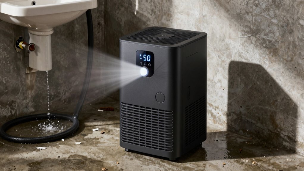 dehumidifier features for floods