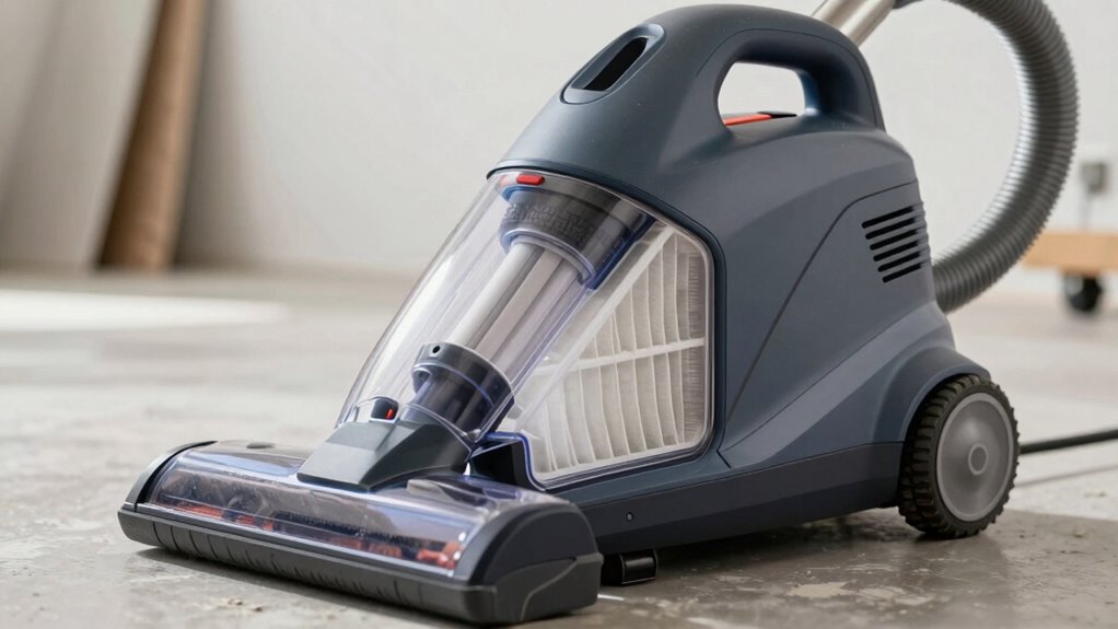 drywall dust vacuum considerations